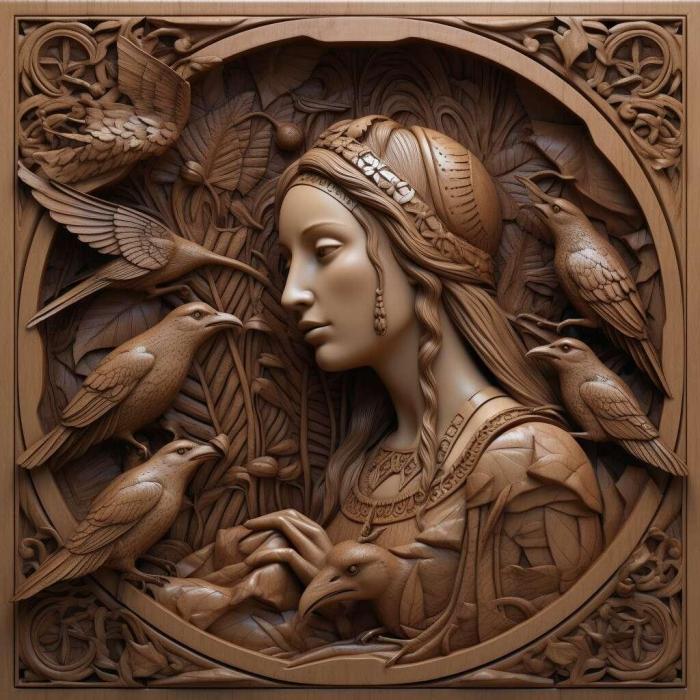 نموذج ثلاثي الأبعاد لآلة CNC 3D Art 